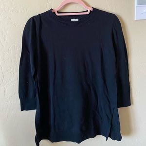 jcrew navy blue sweater